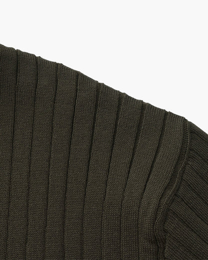 Premium-Rippstrick-Poloshirt